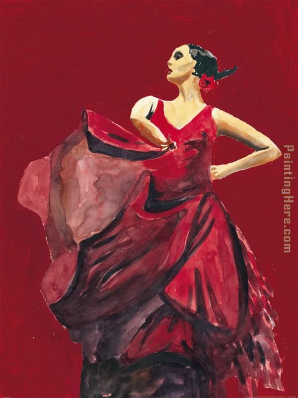 Flamenco Dancer Bailarina Orgullosa del Flamenco